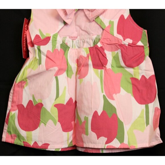 NWT 2010 Gymboree Celebrate Spring Tulip Garden Flower Shirt Top Tank sz 7 - Picture 6 of 7